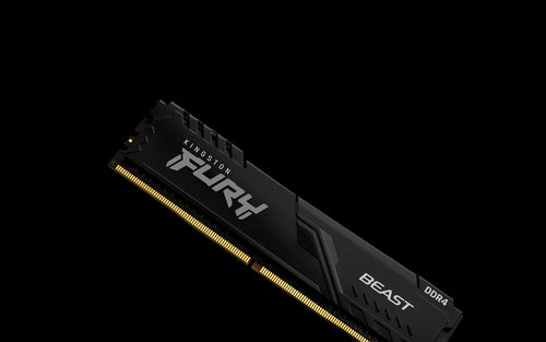 Kingston Technology FURY 32GB 3200MT/s DDR4 CL16 DIMM (Kit of 2) 1Gx8 Beast Black Kingston Technology FURY 32GB 3200MT/s DDR4 CL16 DIMM (Kit of 2) 1Gx8 Beast Black